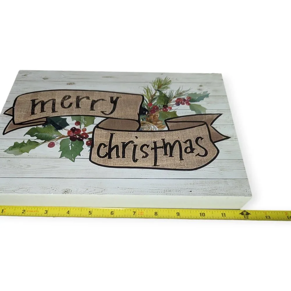 Set of 2 Christmas Signs